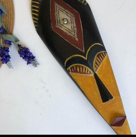 Ethic Hand Painted 🎨 Mask - Picture 2 of 4